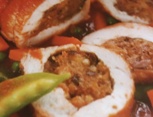 Peito de Peru com Ervilhas de quebrar