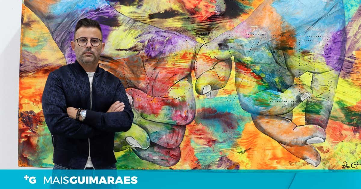 pedro-guimarães-artista-com-barra - Mais Guimarães