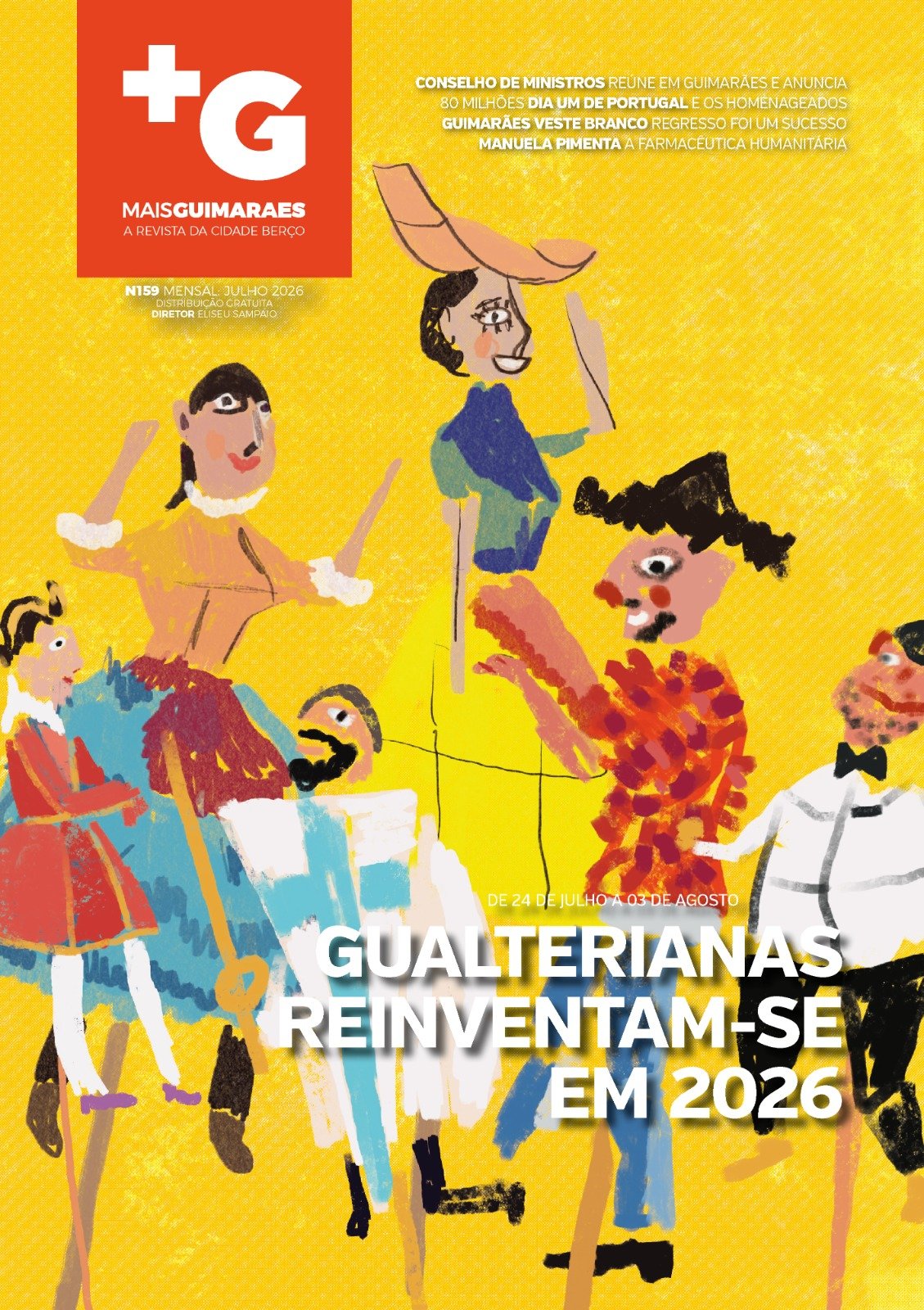 Mais Guimarães, a Revista I Edição julho de 2026